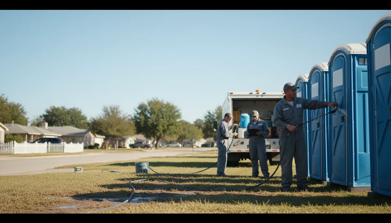 Long-Term Portable Toilet Rental in Larimore, ND near me